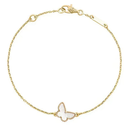 [Lucky Star]BUTTERFLY MOTHER OF PEARL BUTTERFLY BRACELET