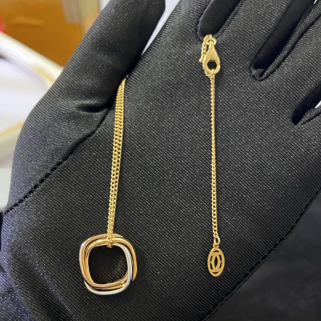 [Lucky Star]TRINITY NECKLACE GOLD SMALL MODEL