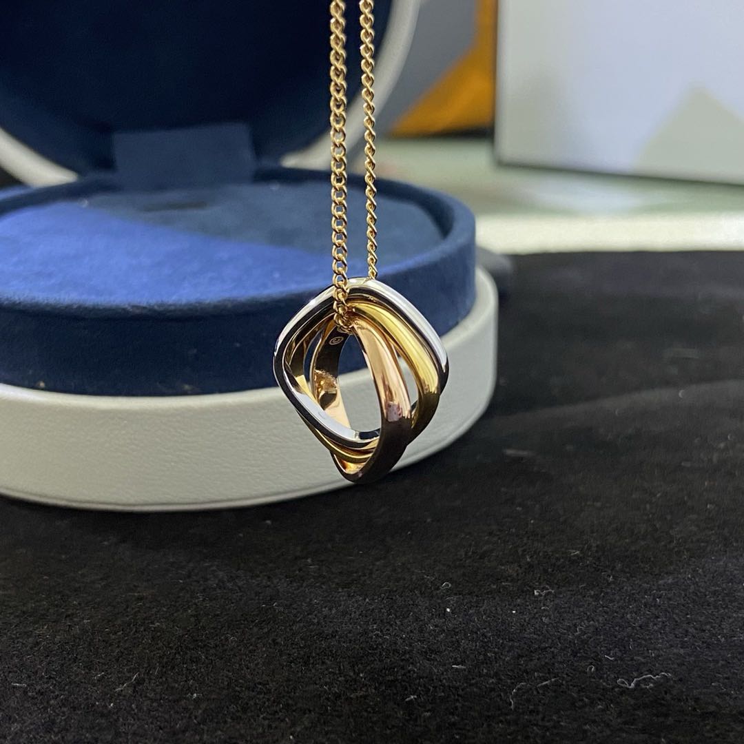 [Lucky Star]TRINITY NECKLACE GOLD SMALL MODEL