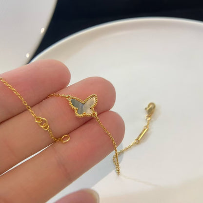 [Lucky Star]BUTTERFLY GREY FRITILLARY BUTTERFLY BRACELET