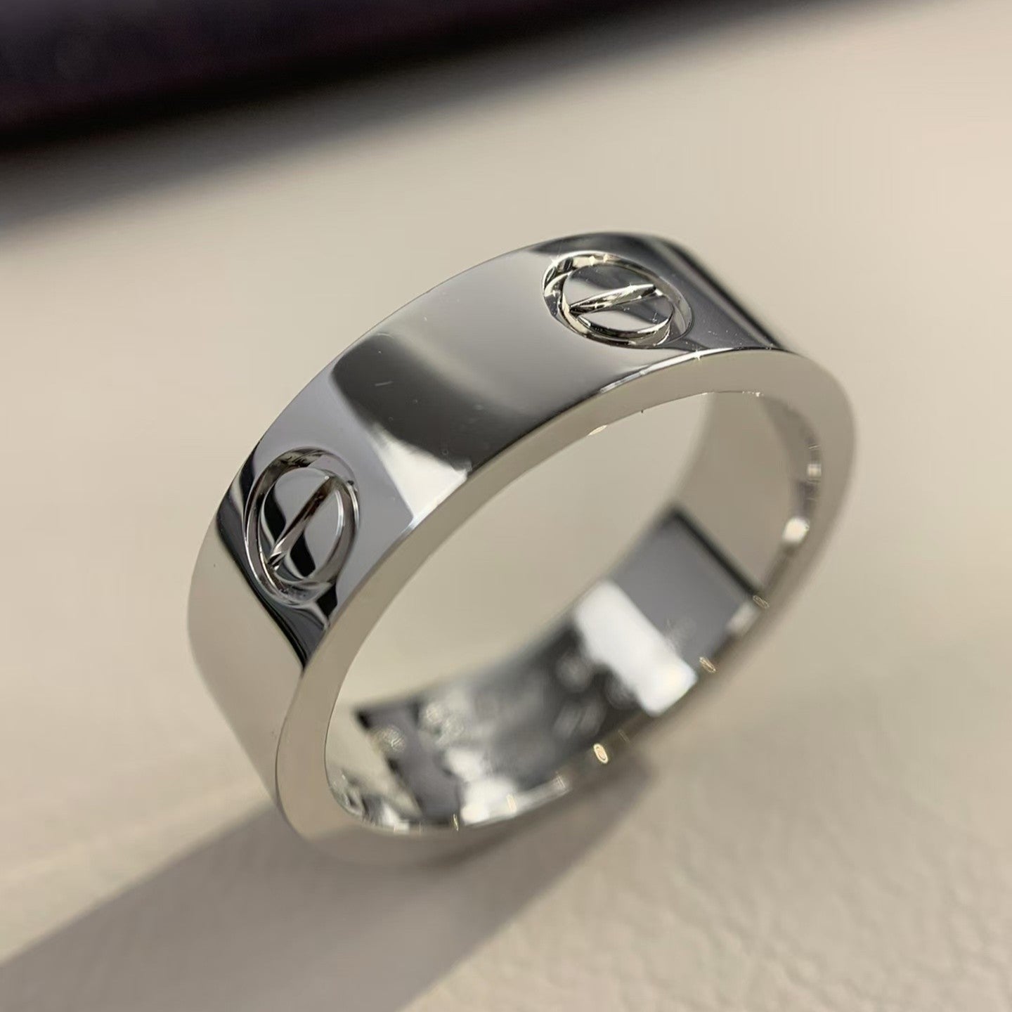 [Lucky Star]LOVE RING 5.5MM NO DIAMOND