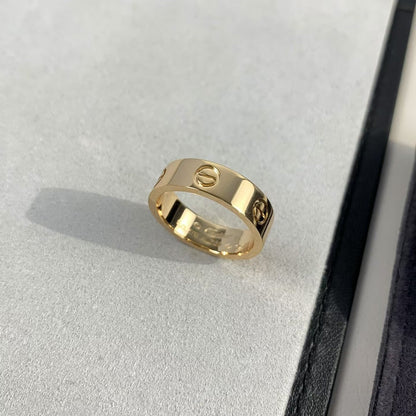 [Lucky Star]LOVE RING 5.5MM NO DIAMOND