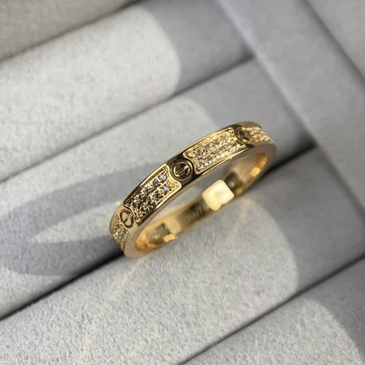 [Lucky Star]LOVE RING 2.65MM DIAMOND