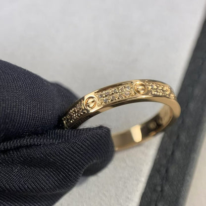 [Lucky Star]LOVE RING 2.65MM DIAMOND