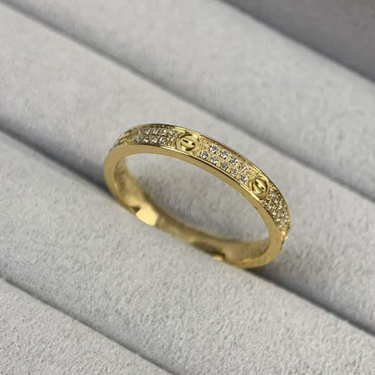 [Lucky Star]LOVE RING 2.65MM DIAMOND