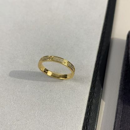 [Lucky Star]LOVE RING 2.65MM DIAMOND