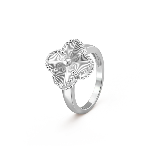 [Lucky Star]CLOVER SILVER RING