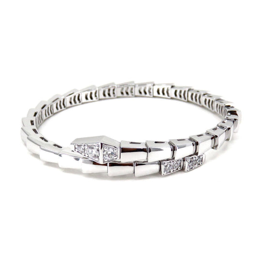 [Lucky Star]SERPENTI BRACELET DIAMONDS SILVER
