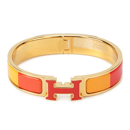 [Lucky Star]H BRACELET ORANGE RAINBOW CERAMIC