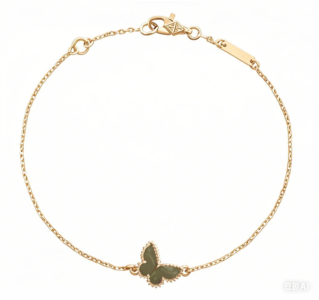 [Lucky Star]BUTTERFLY GREY FRITILLARY BUTTERFLY BRACELET