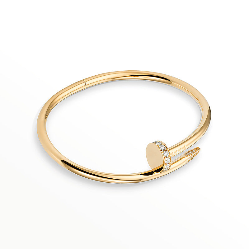 [Lucky Star]JUSTE BRACELET 3.5MM DIAMONDS