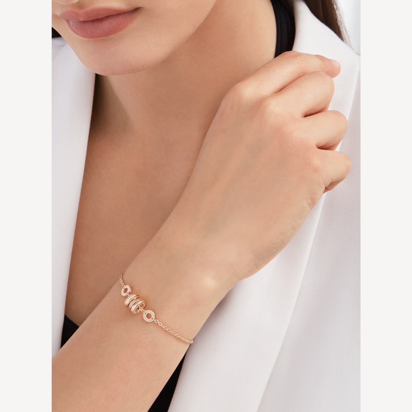 [Lucky Star]ZERO 1 SOFT PINK GOLD BRACELET