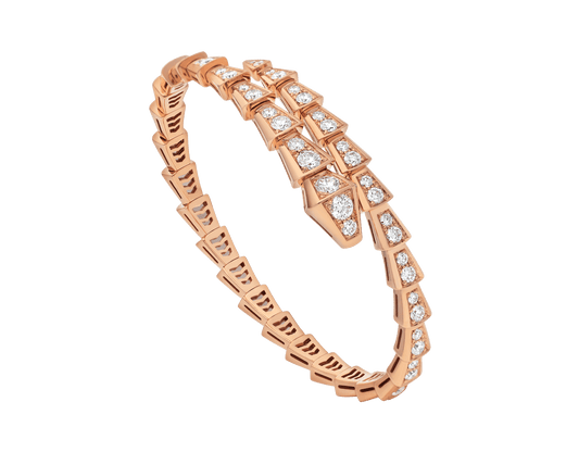 [Lucky Star]SERPENTI BRACELET 6.8MM PINK GOLD DIAMOND
