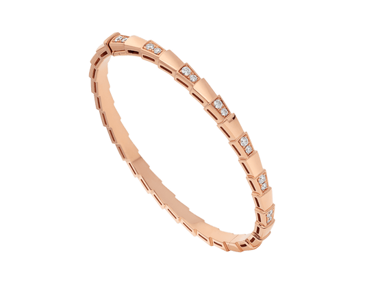 [Lucky Star]SERPENTI SMALL BRACELET PINK GOLD DIAMOND