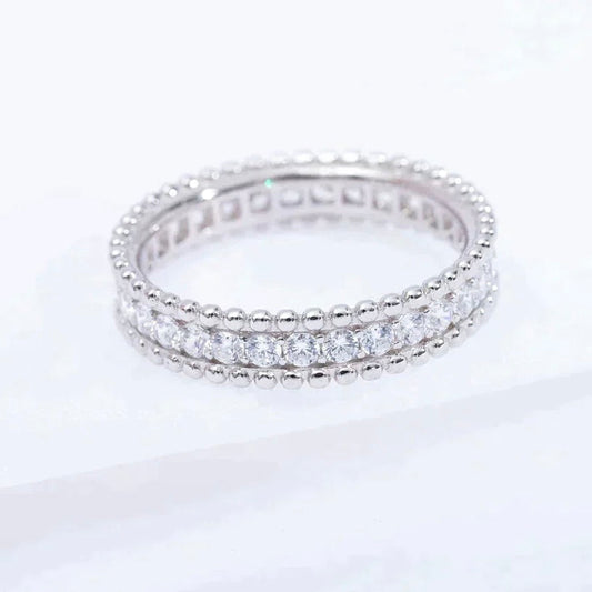 [Lucky Star]PERLEE DIAMOND SILVER RING