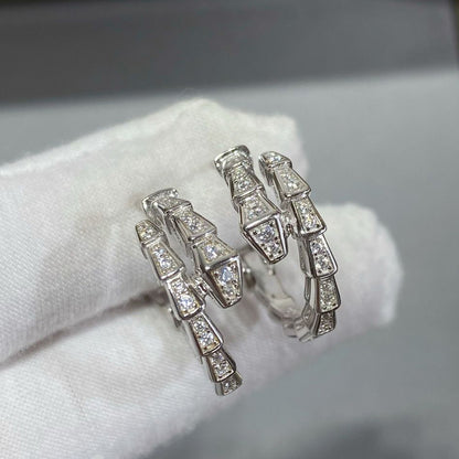 [Lucky Star]SERPENTI EARRINGS DIAMOND