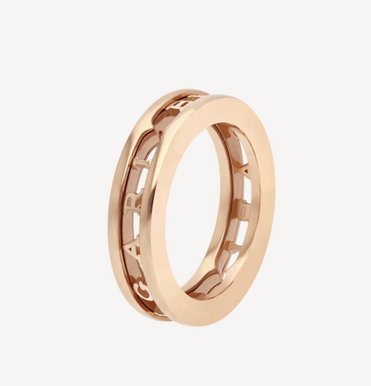 [Lucky Star]ZERO 1 ONE-BAND WITH OPENWORK LOGO SPIRAL RING