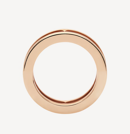 [Lucky Star]ZERO 1 ONE-BAND WITH OPENWORK LOGO SPIRAL RING