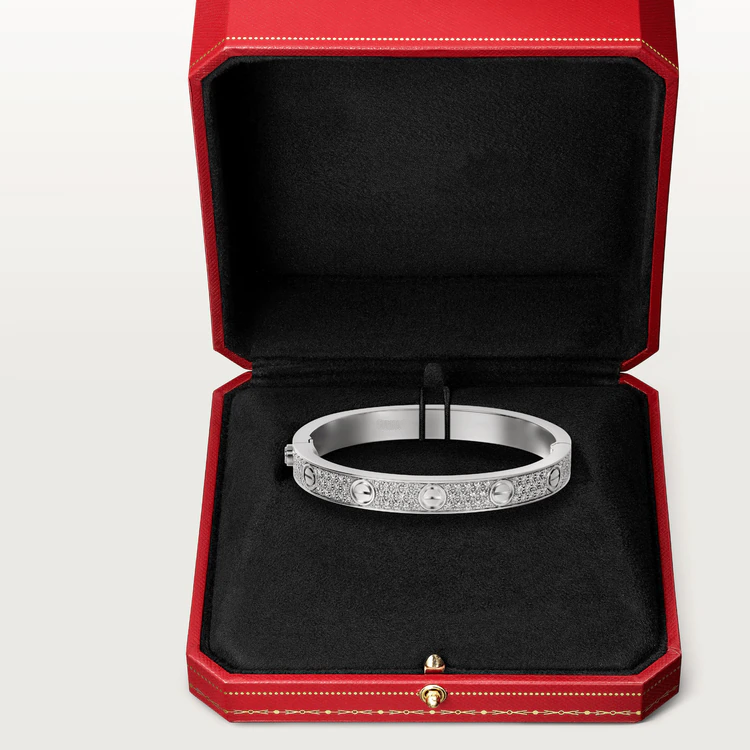 [Lucky Star]LOVE BRACELET 6.1MM DIAMOND-PAVED