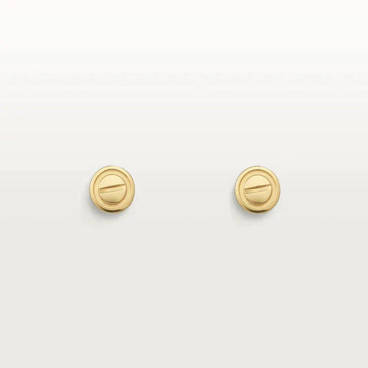 [Lucky Star]LOVE EARRINGS GOLD 10MM