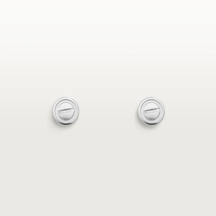 [Lucky Star]LOVE EARRINGS SILVER 10MM