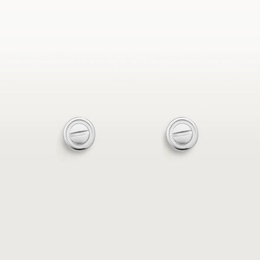 [Lucky Star]LOVE EARRINGS SILVER 10MM