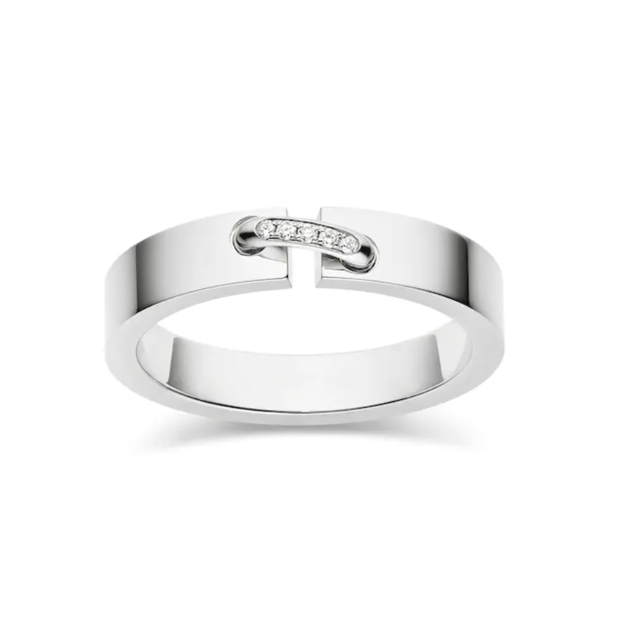 [Lucky Star]ALLIANCE LIENS VIDENCE DIAMOND 4MM RING