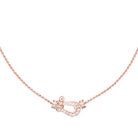 [Lucky Star]FORCE 10 PINK GOLD DIAMOND NECKLACE
