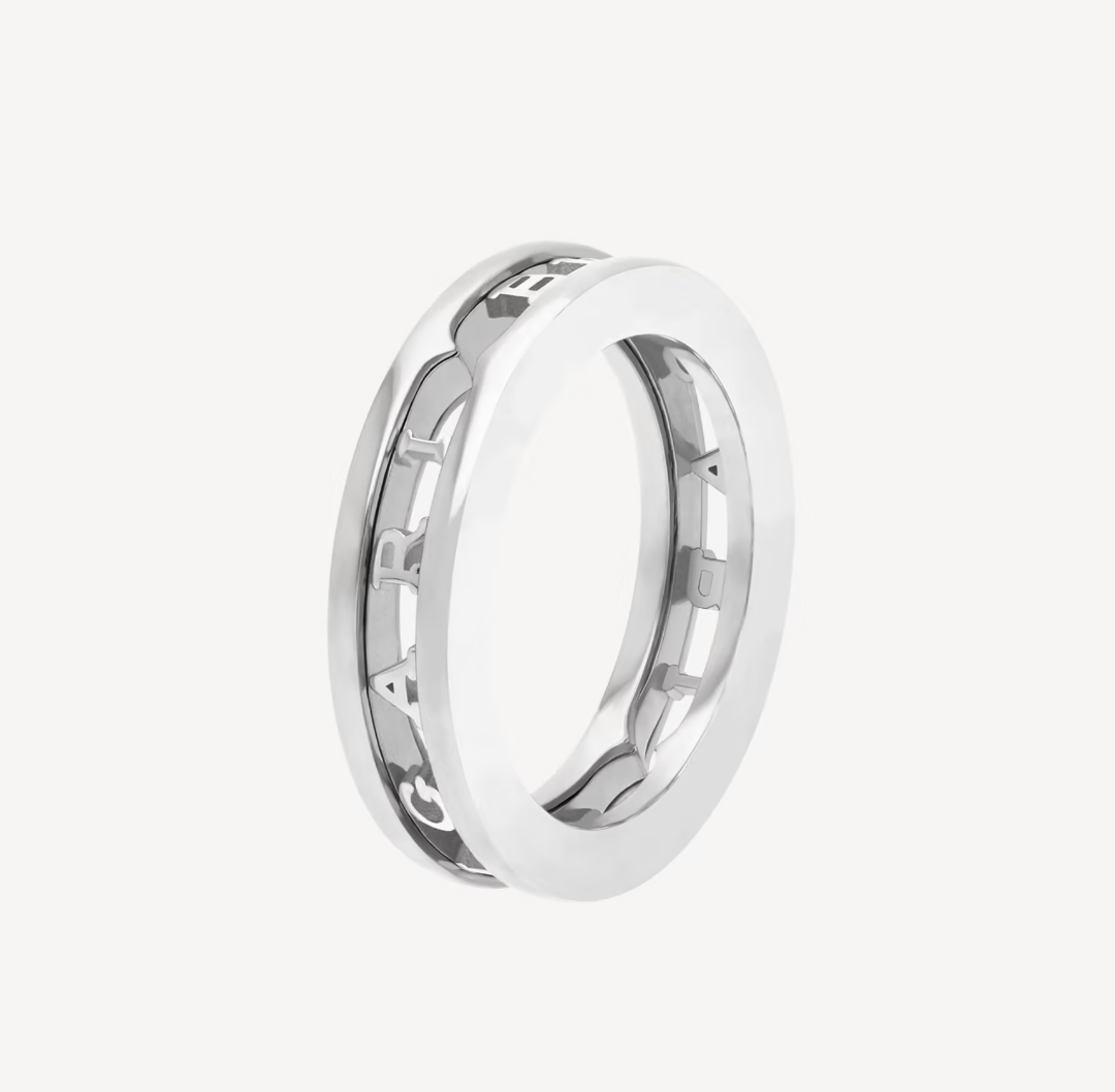 [Lucky Star]ZERO 1 ONE-BAND WITH OPENWORK LOGO SPIRAL RING