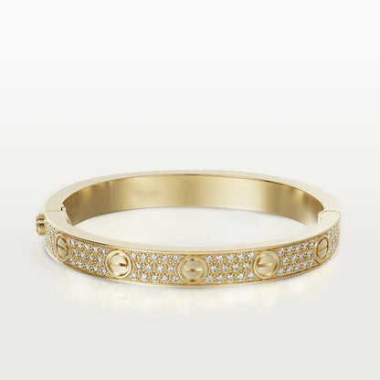 [Lucky Star]LOVE BRACELET 6.1MM DIAMOND-PAVED