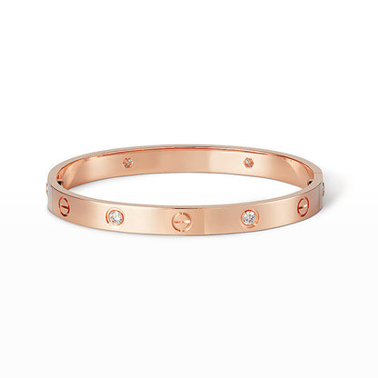 [Lucky Star]LOVE BRACELET 6.1MM 4 DIAMONDS