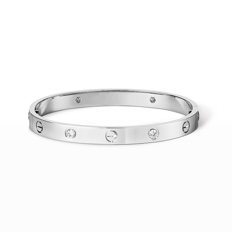 [Lucky Star]LOVE BRACELET 6.1MM 4 DIAMONDS