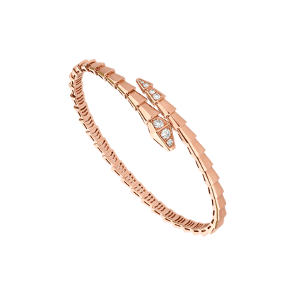 [Lucky Star]SERPENTI BRACELET DIAMONDS PINK GOLD