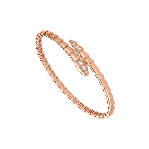 [Lucky Star]SERPENTI BRACELET DIAMONDS PINK GOLD