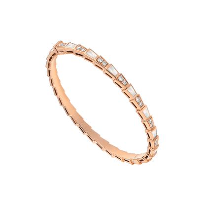 [Lucky Star]SERPENTI BRACELET PINK GOLD MOP DIAMOND