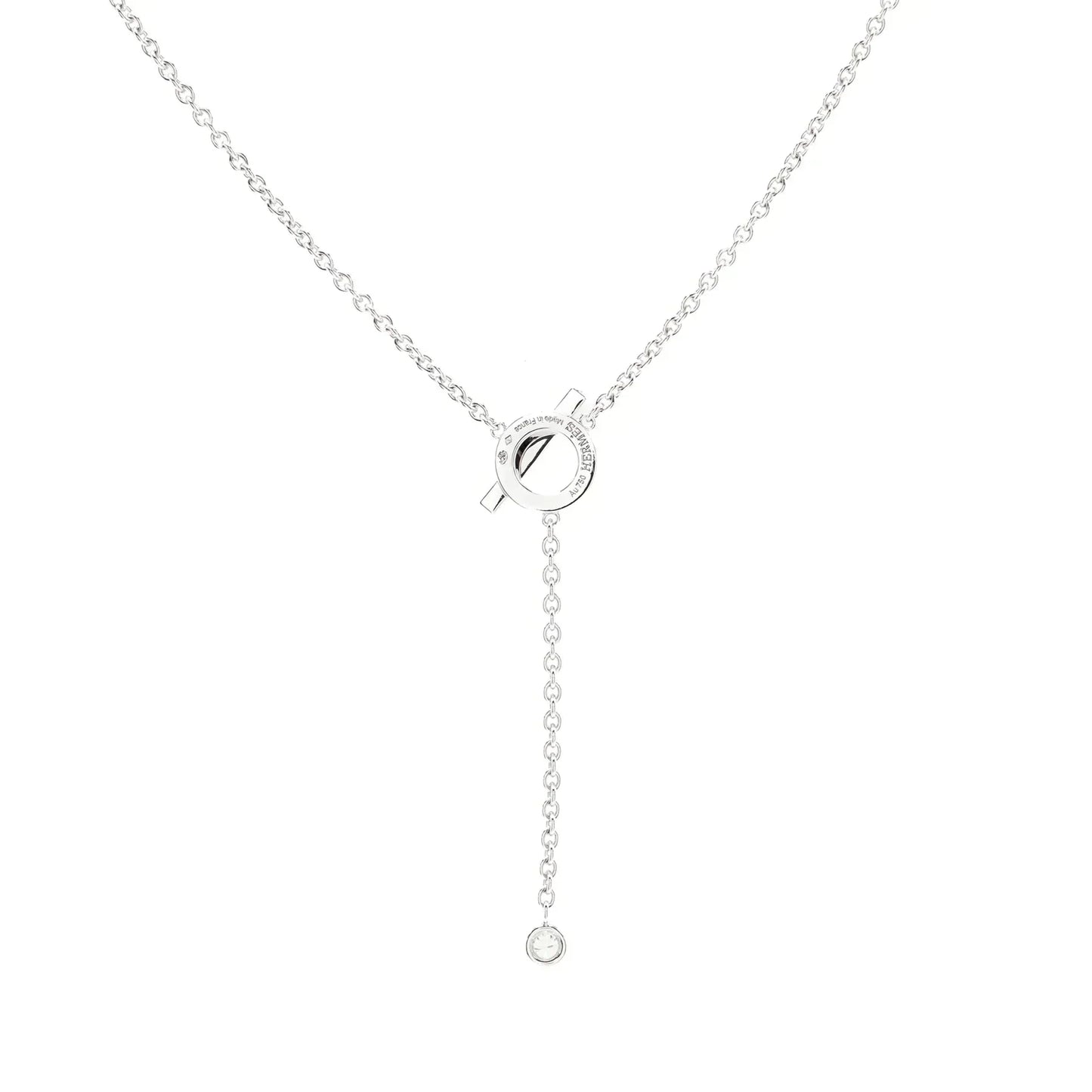 [Lucky Star]FINESSE SILVER DIAMOND NECKLACE