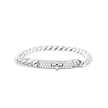 [Lucky Star]KELLY CHAIN SILVER DIAMOND BRACELET
