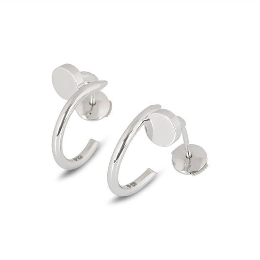 [Lucky Star]JUSTE EARRINGS SILVER