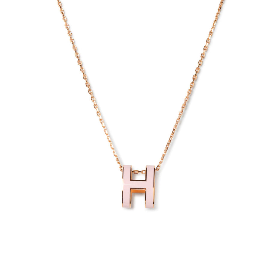 [Lucky Star]POP H PEDANT PINK GOLD