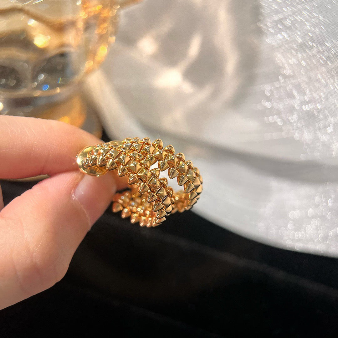 [Lucky Star]CLASH SMALL HOOP EARRINGS