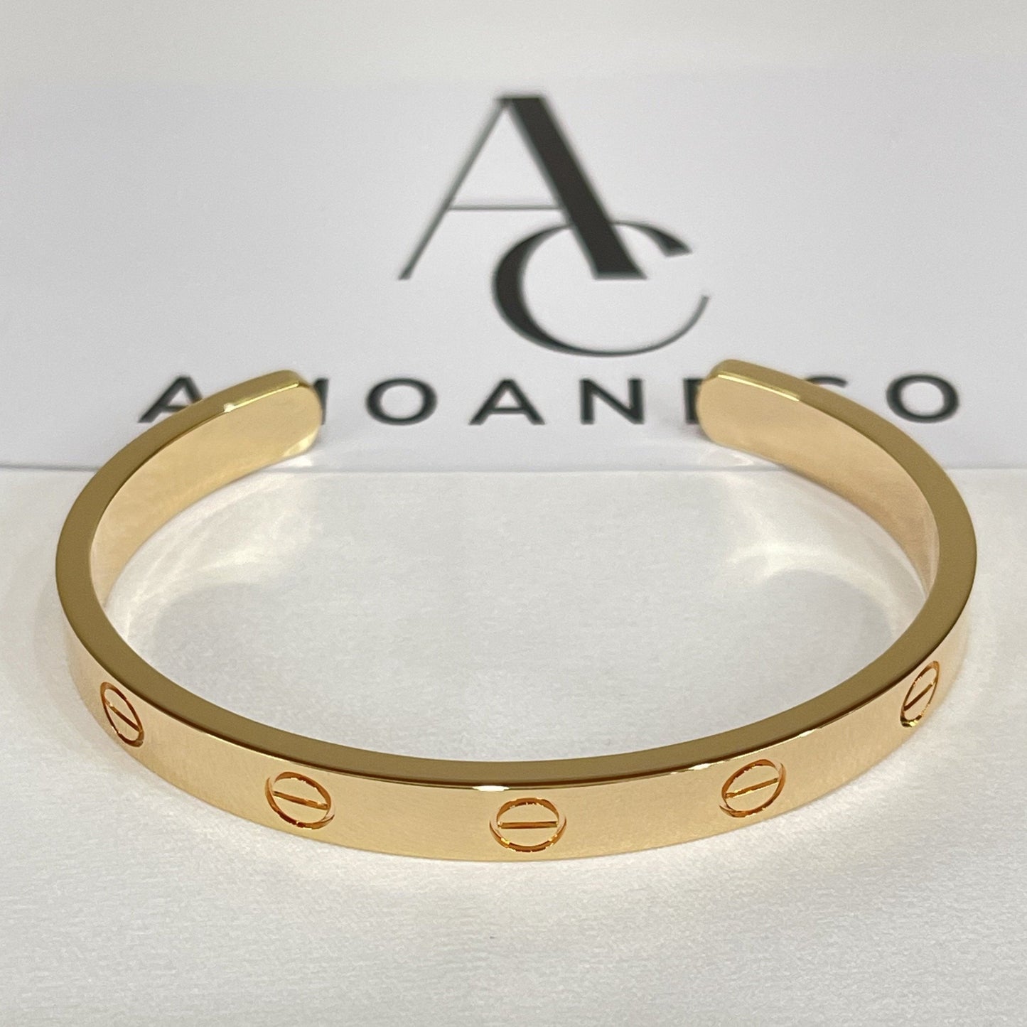 [Lucky Star]LOVE BRACELET 6.1MM OPEN CUFF