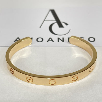 [Lucky Star]LOVE BRACELET 6.1MM OPEN CUFF