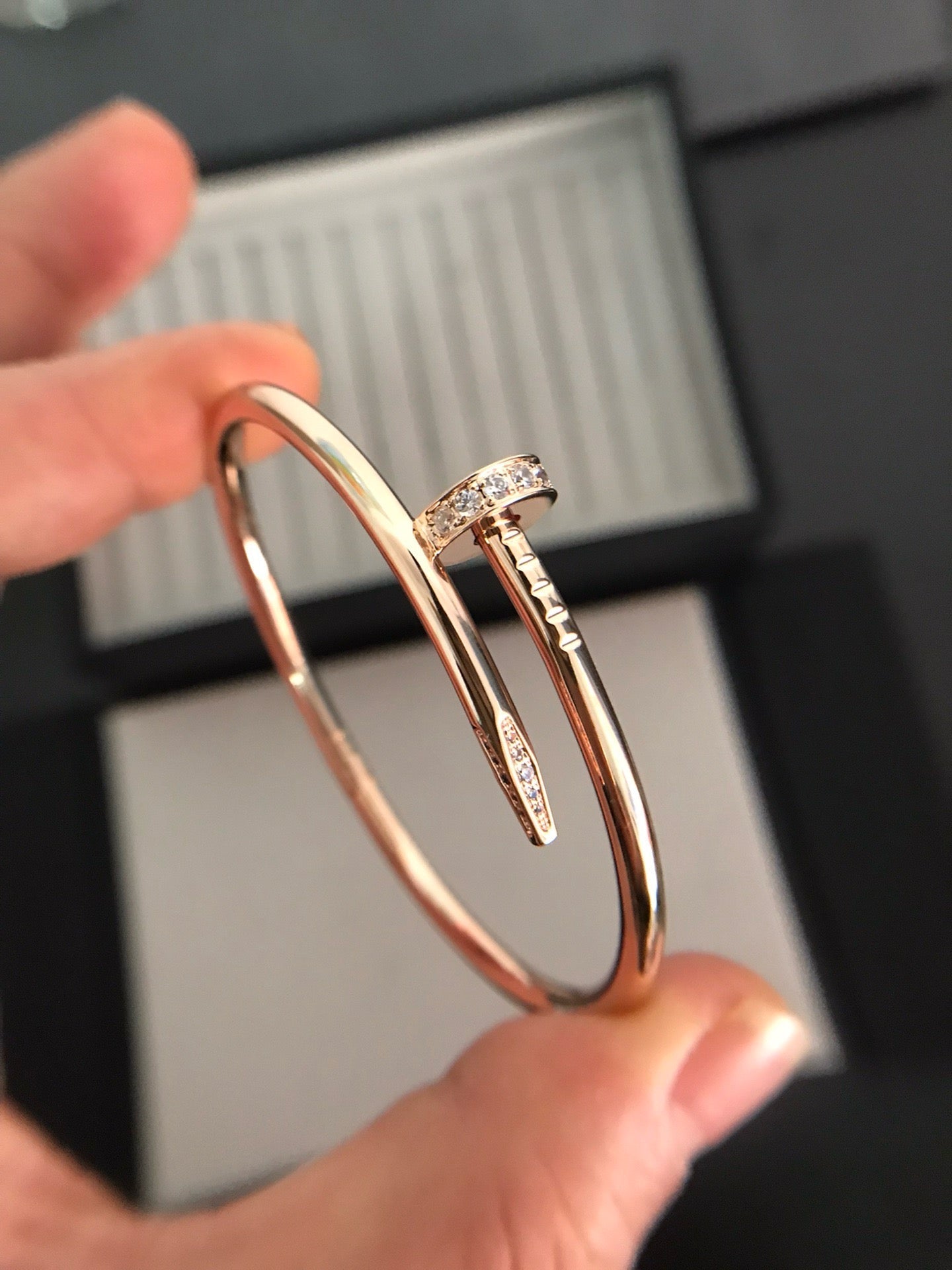 [Lucky Star]JUSTE BRACELET 3.5MM DIAMONDS