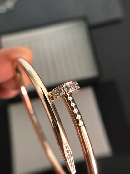 [Lucky Star]JUSTE BRACELET 3.5MM DIAMONDS