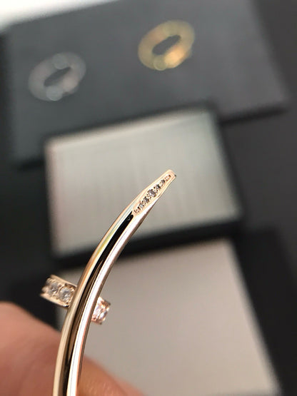 [Lucky Star]JUSTE BRACELET 3.5MM DIAMONDS