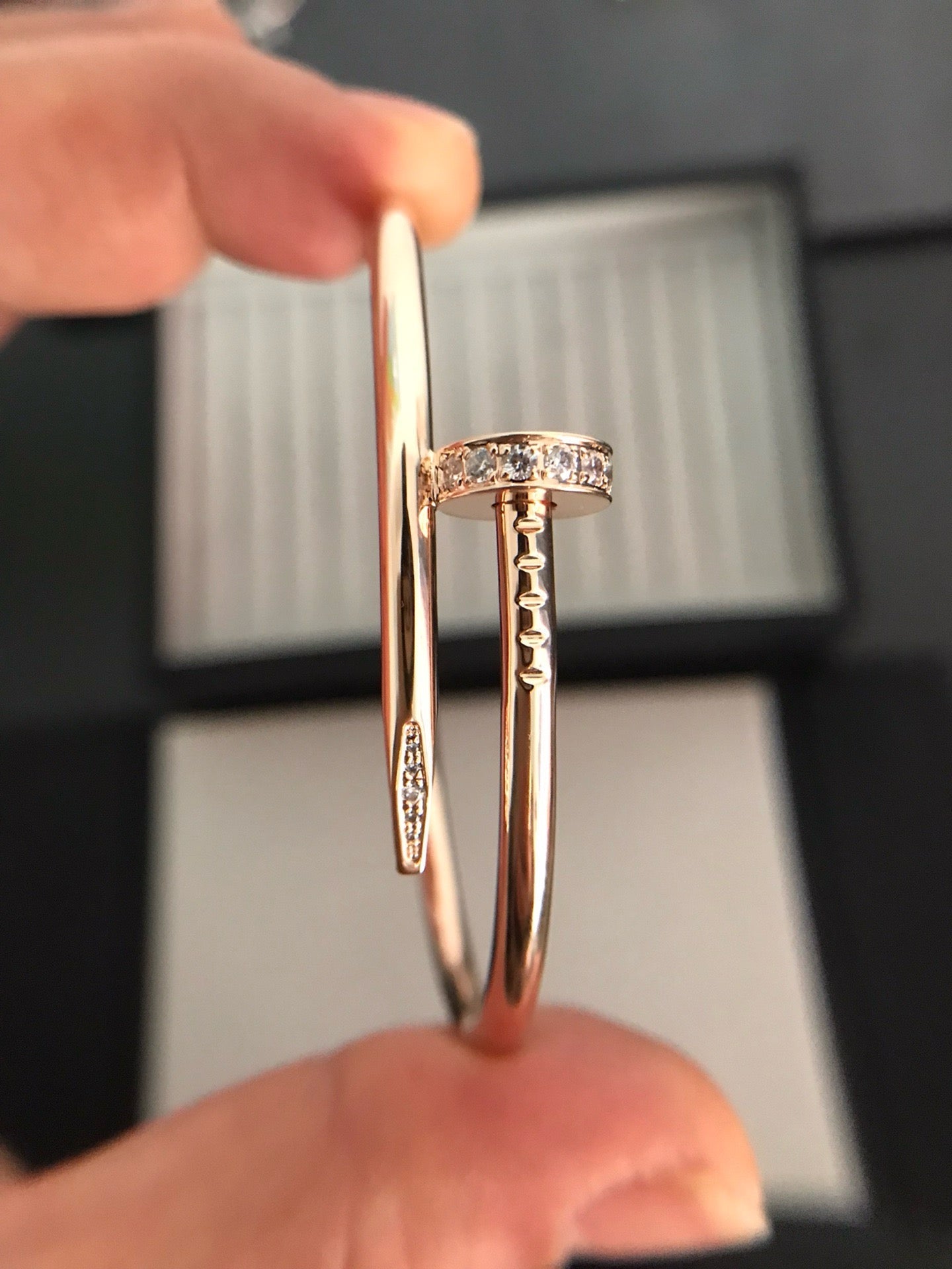 [Lucky Star]JUSTE BRACELET 3.5MM DIAMONDS