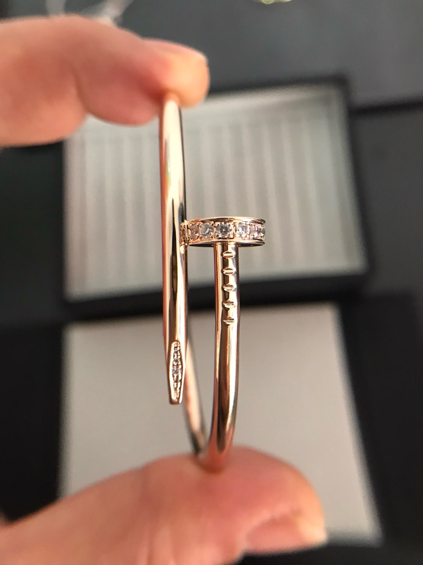 [Lucky Star]JUSTE BRACELET 3.5MM DIAMONDS
