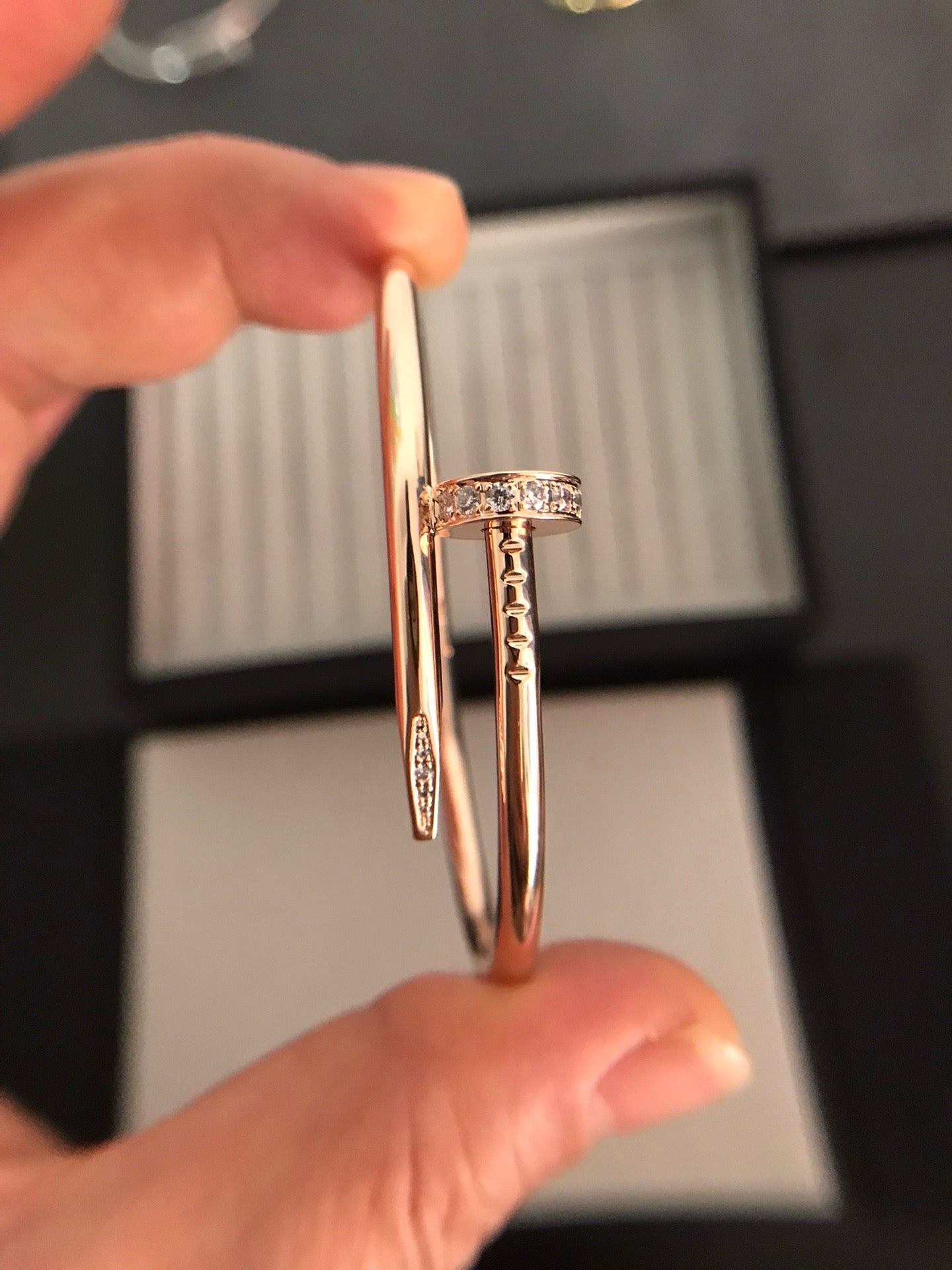 [Lucky Star]JUSTE BRACELET 3.5MM DIAMONDS