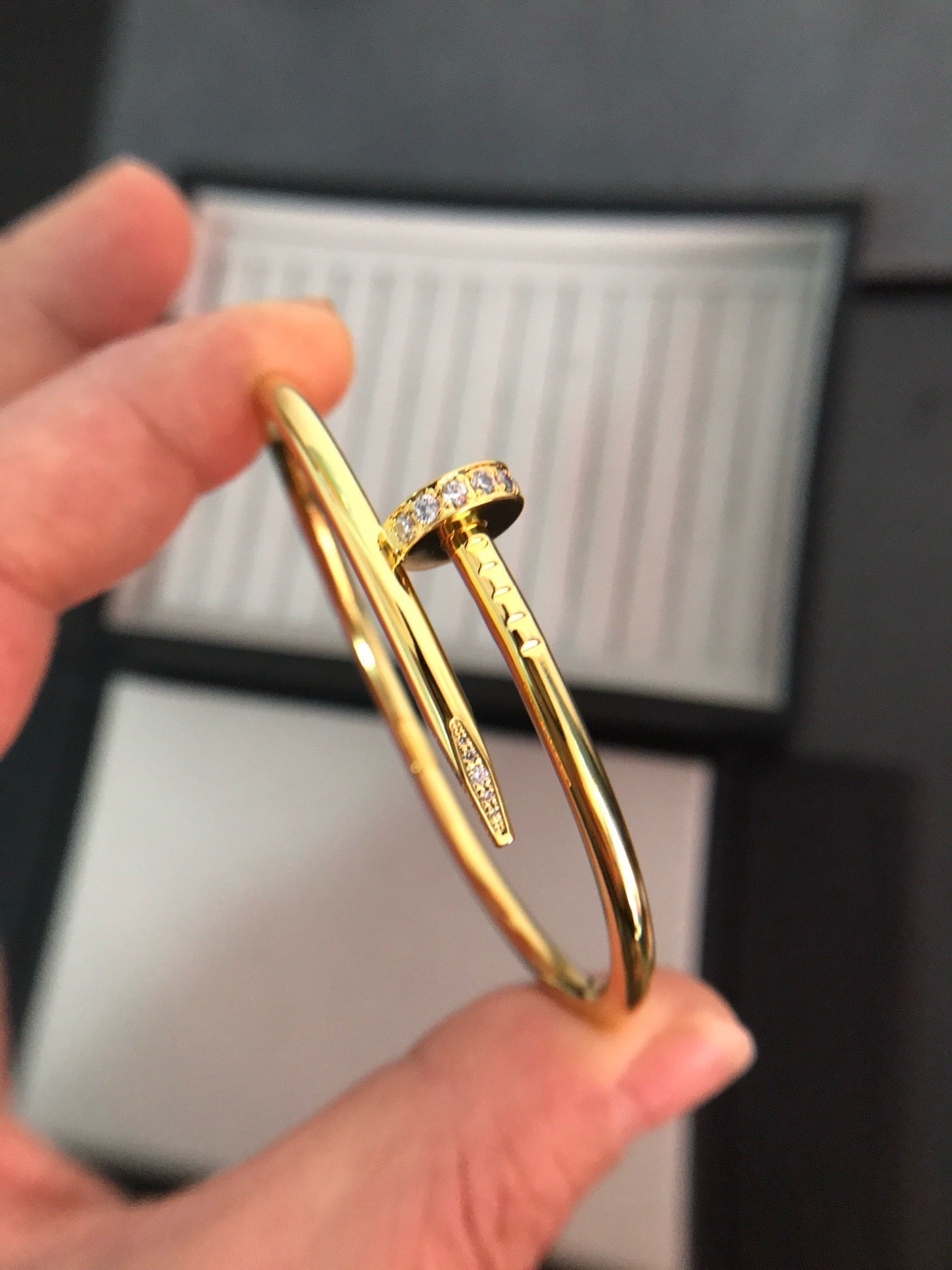 [Lucky Star]JUSTE BRACELET 3.5MM DIAMONDS
