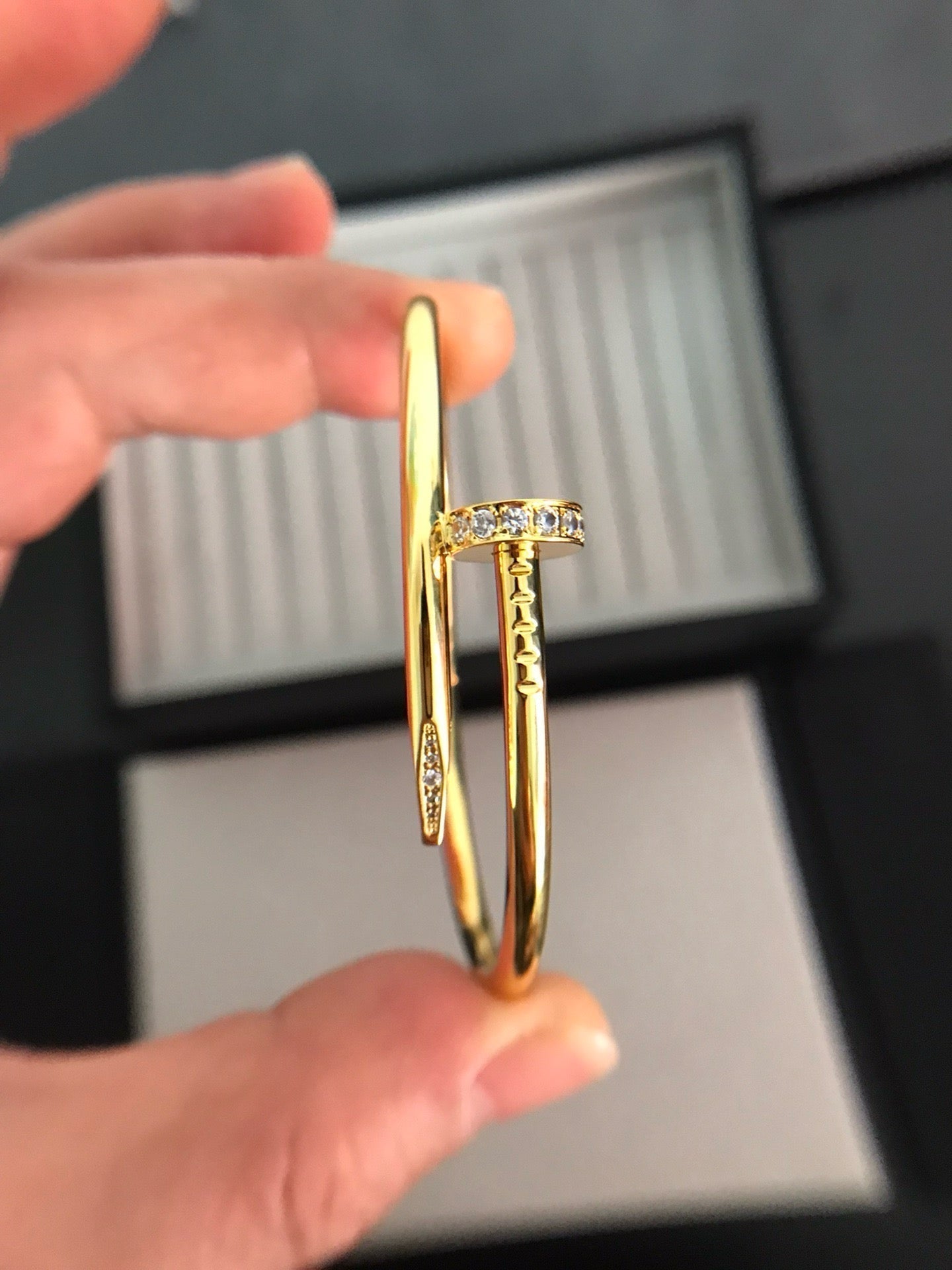 [Lucky Star]JUSTE BRACELET 3.5MM DIAMONDS